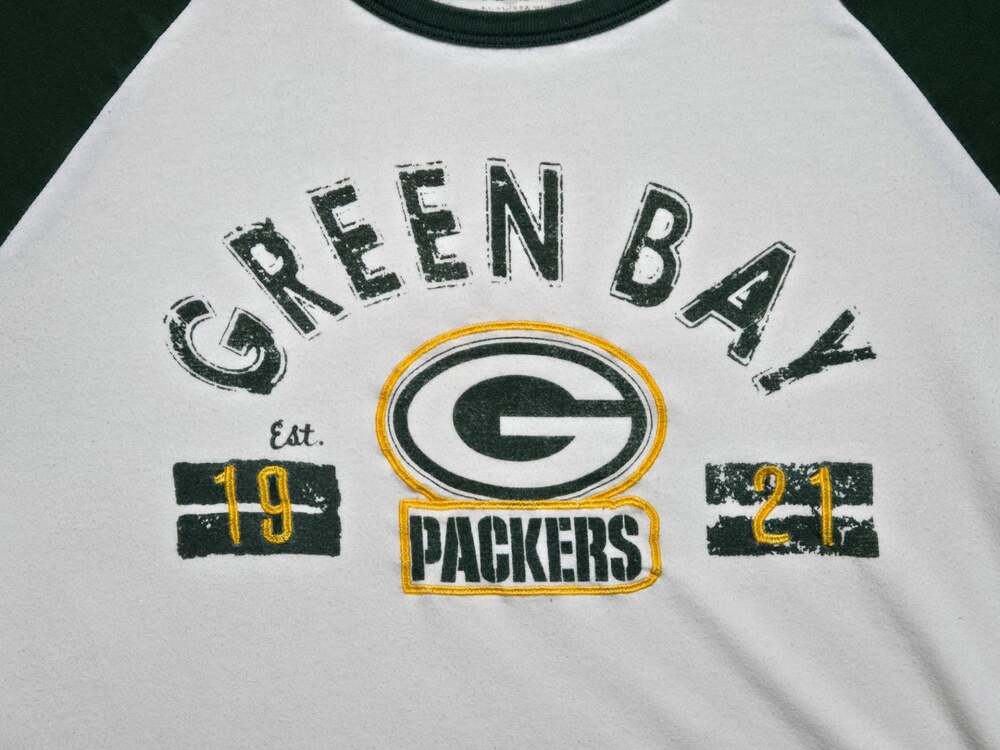Touch by Alyssa Milano Green Bay Packers Long Sleeve Maternity T-Shirt
